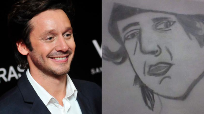 Ex MasterChef Chile comparte dibujo que hizo de Benjamín Vicuña y desata las risas