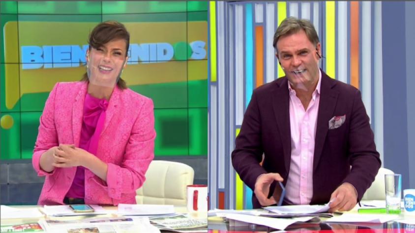 “Esto se llama rellena”: Impasse técnico sacó risas en Bienvenidos