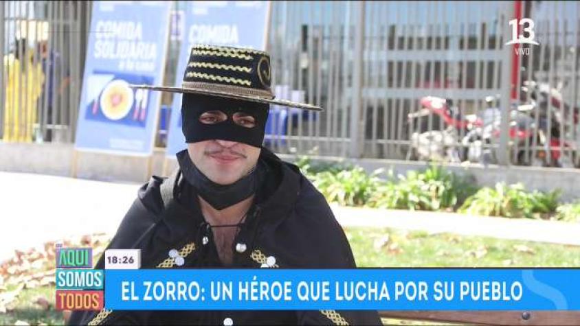 El "Zorro" chileno se activó por un campamento en La Florida