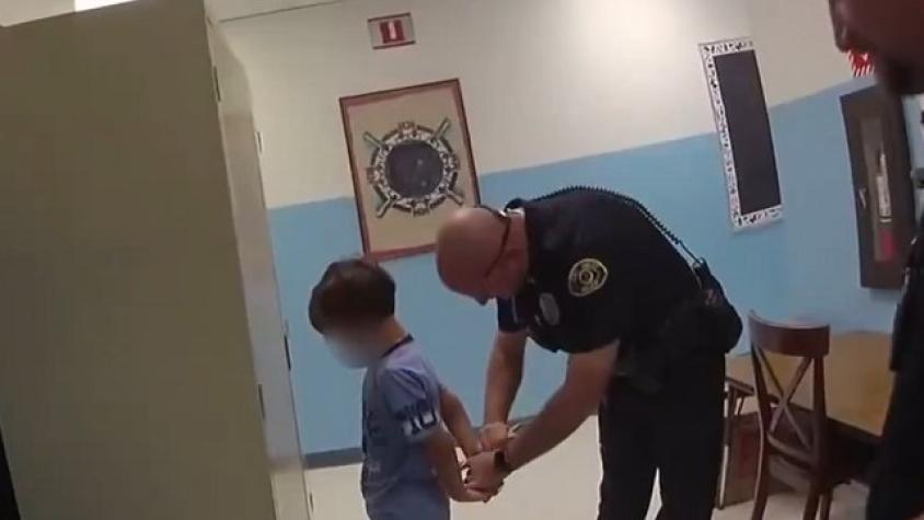 Escándalo: Arrestan a niño de 8 años por agredir a su profesora