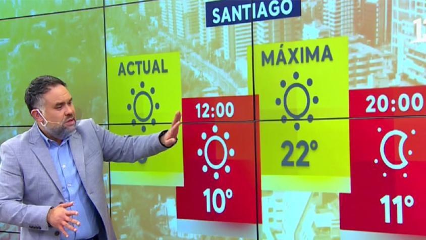 Aires de primavera en Santiago: Máximas superarán los 20 grados