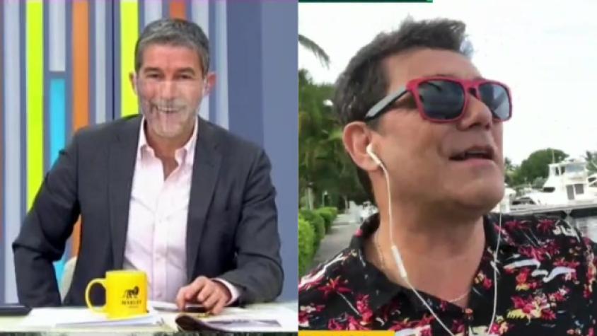 “Muéstranos tu yate”: Polo Ramírez bromea con corresponsal de “Bienvenidos”