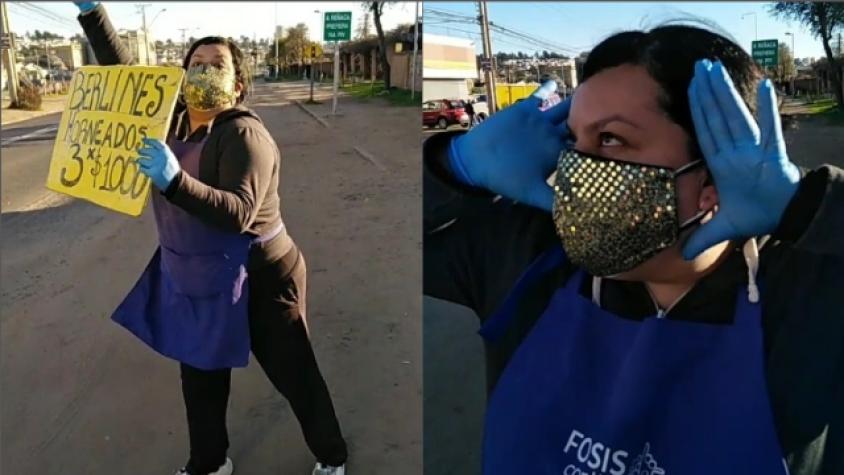 De Concón al mundo: Vendedora de berlines cautiva con sus bailes