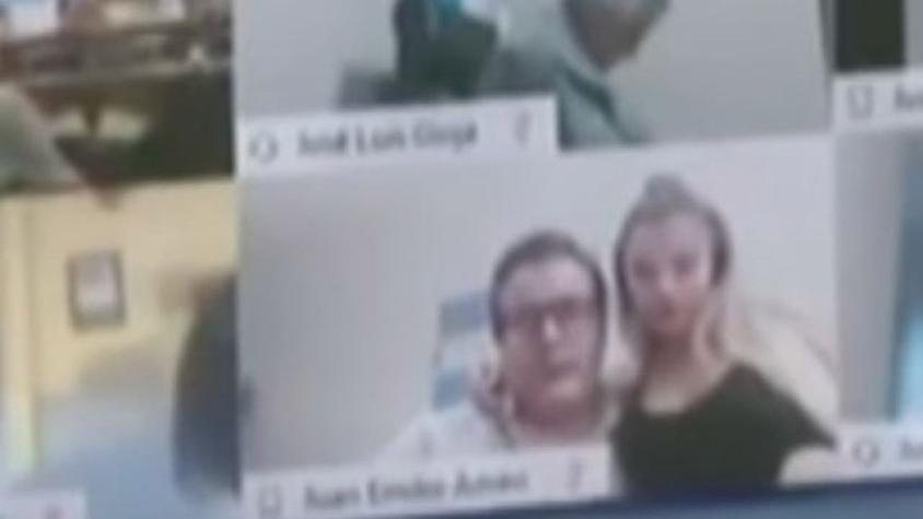 Escándalo: diputado argentino se mostró en un acto erótico en plena sesión