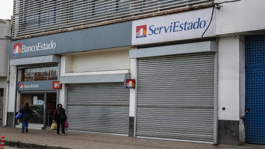 Banco Estado: casi el 90% de sus sucursales están operativas