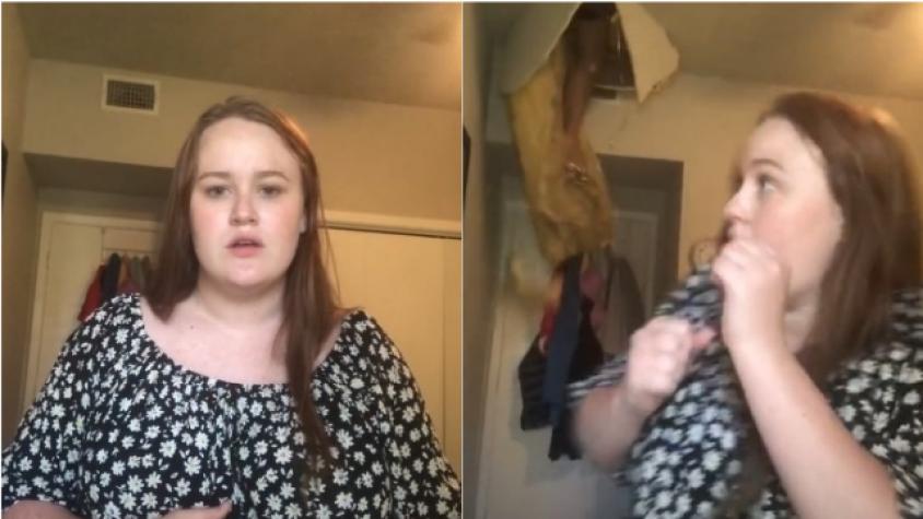 Mamá cae por el techo durante audición de hija y se vuelve viral