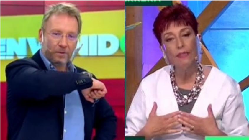 Doctora Herrera rechazó saludo con el codo de Martín Cárcamo