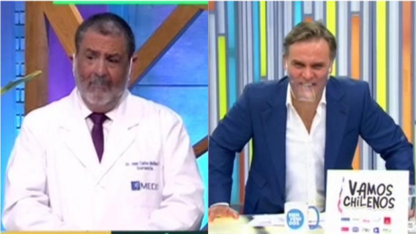 Doctor Molina sorprende con curiosa arenga para “Vamos chilenos”