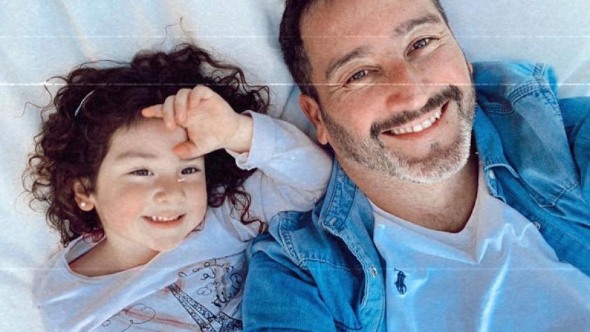 Eduardo Fuentes conmueve con mensaje para su hija Alma