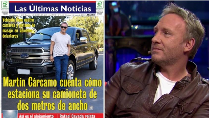 Martín Cárcamo aclara polémica portada del 8M