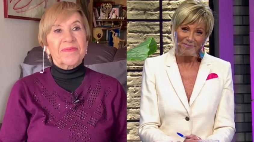 Paty Cofré le entrega su apoyo a Raquel Argandoña en pantalla