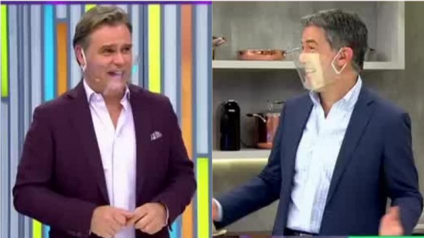 Polo Ramírez hace broma con prenda de Amaro Gómez-Pablos