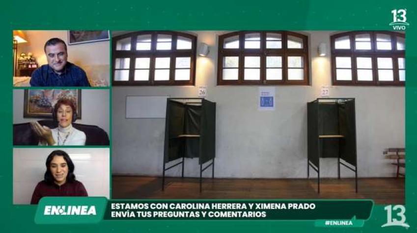 Doctora Carolina Herrera: "El que se va a llevar la peor parte es quien cuenta los votos"