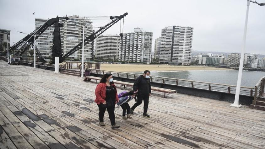 Viña del Mar: Parques y paseos reabrieron con aforo limitado