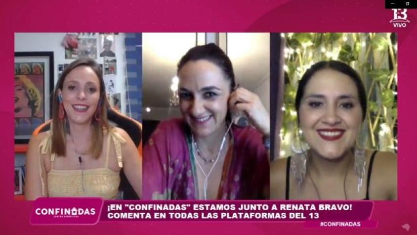 Renata Bravo se sometió a las "Confidencias" junto a Mali Jorquiera y Pame Leiva