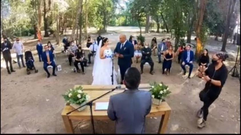 ¡Se casaron! Luis y María Eugenia cumplieron su sueño