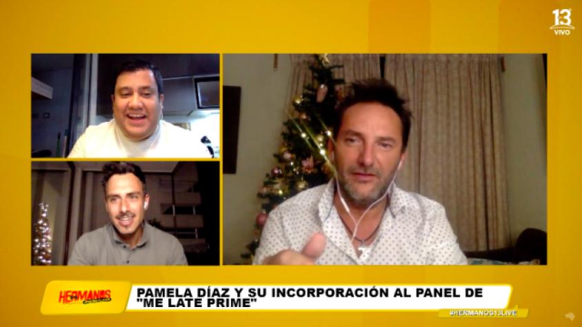 Daniel Fuenzalida habló de la llegada de Pamela Díaz a “Me Late”