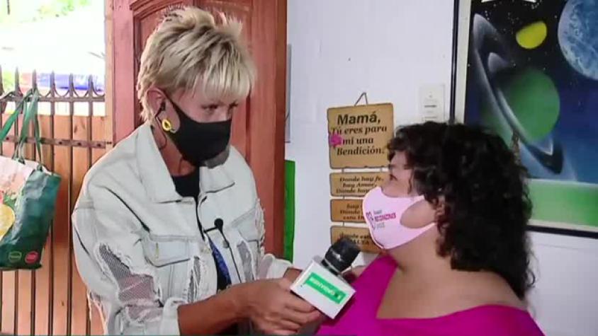 Raquel se quebró con la historia de una madre de Puente Alto