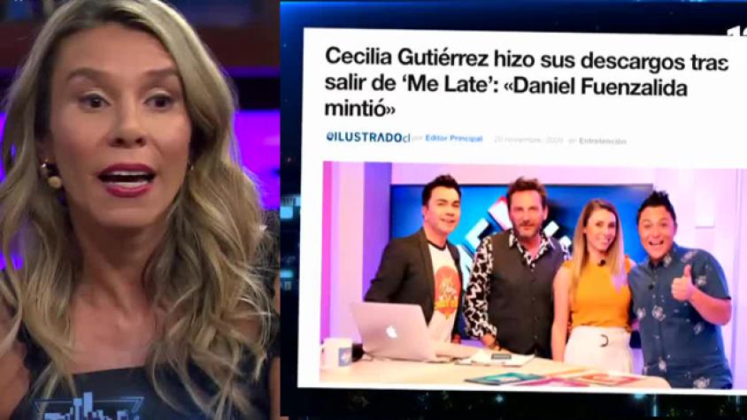 Cecilia Gutierrez: “Daniel mintió sobre mi salida”