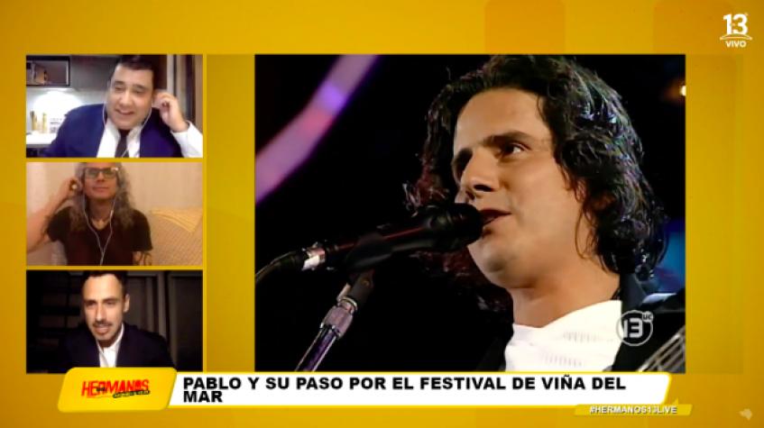 Pablo Herrera recuerda sus presentaciones en el Festival de Viña