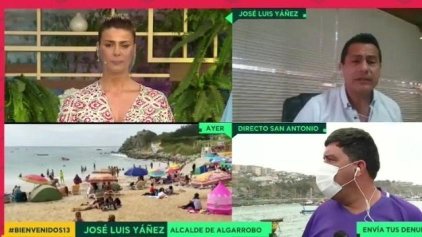 Alcalde de Algarrobo pide mayor fiscalización y aplicación de PCR a turistas