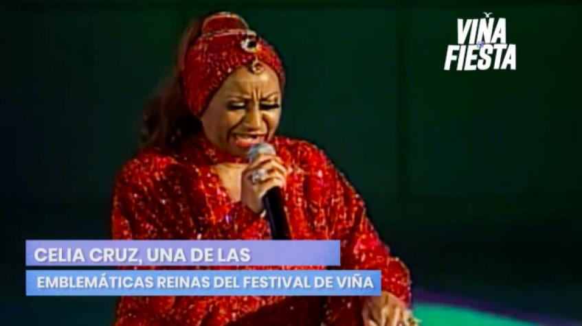 Celia Cruz: Una de las más emblemáticas reinas del Festival de Viña