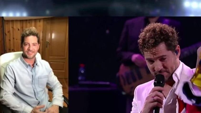 Conoce cuál es el especial vínculo que tiene David Bisbal con Chile