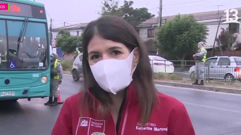 Subsecretaria Martorell explica: ¿Qué permiso necesito para trasladarme en cuarentena?