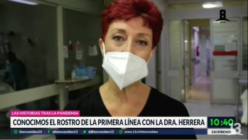 La Doctora Herrera salió a buscar a los rostros de la primera fila del Covid-19