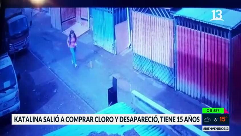 Joven de 15 años salió a comprar y desapareció en San Bernardo