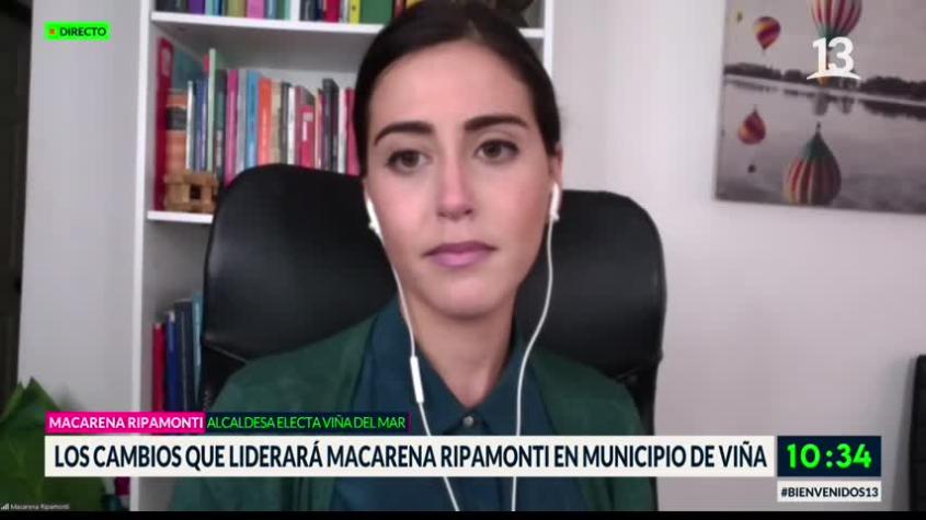 Los cambios que liderará Macarena Ripamonti en Municipio de Viña