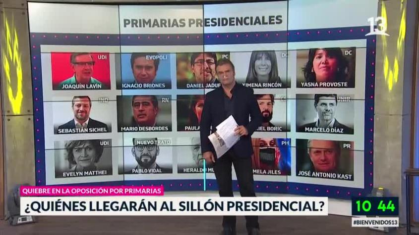 Terremoto político: ¿Quiénes serán los candidatos presidenciales?