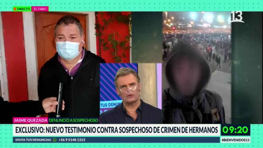 Nuevo testimonio contra sospechoso del crimen de hermanos: “Quería abusar de mi hija”