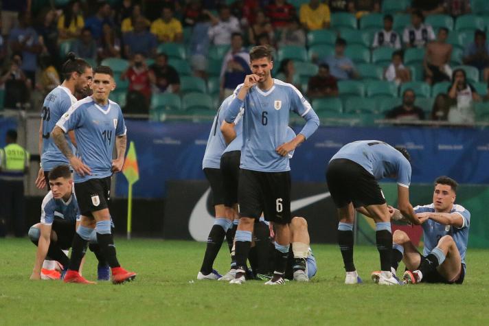 Uruguay quiere sacar a Vidal por secretaría para el partido de hoy