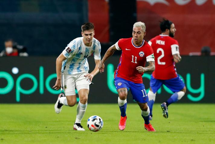 Formación confirmada de Chile para enfrentar a Argentina