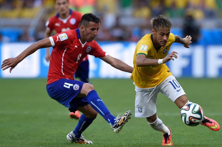 Neymar ya anticipa el partido con Chile