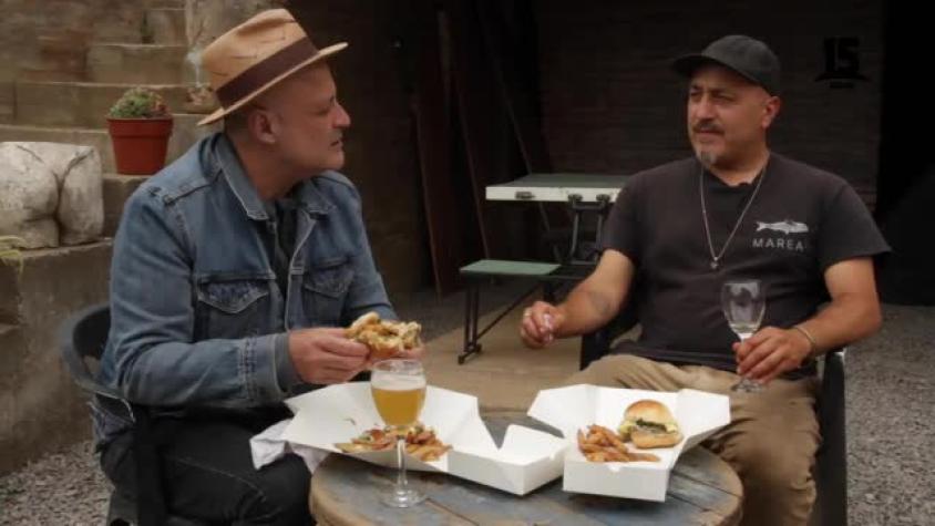 Marcelo Cicali probó por primera vez una hamburguesa con erizos de mar