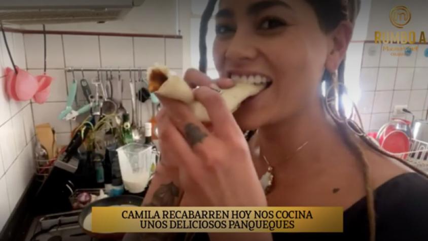 Camila Recabarren y el secreto detrás de su receta de panqueques