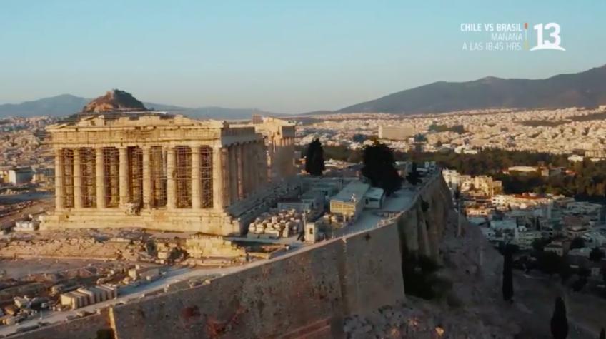 Elvis nos mostró las maravillas arquitectónicas de Atenas