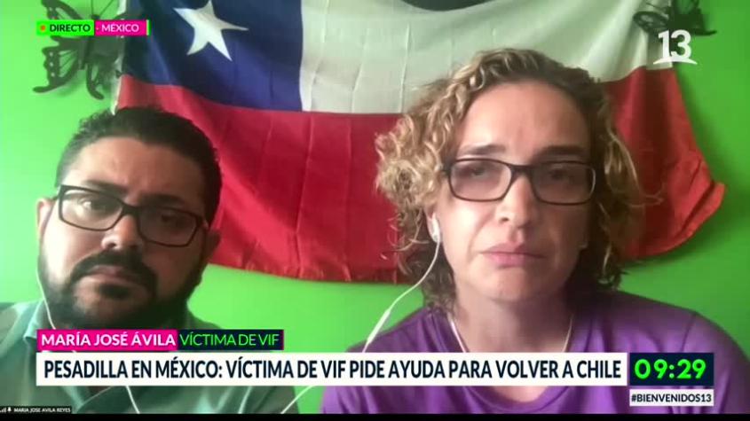 Chilena víctima de violencia intrafamiliar en México pide ayuda para volver al país