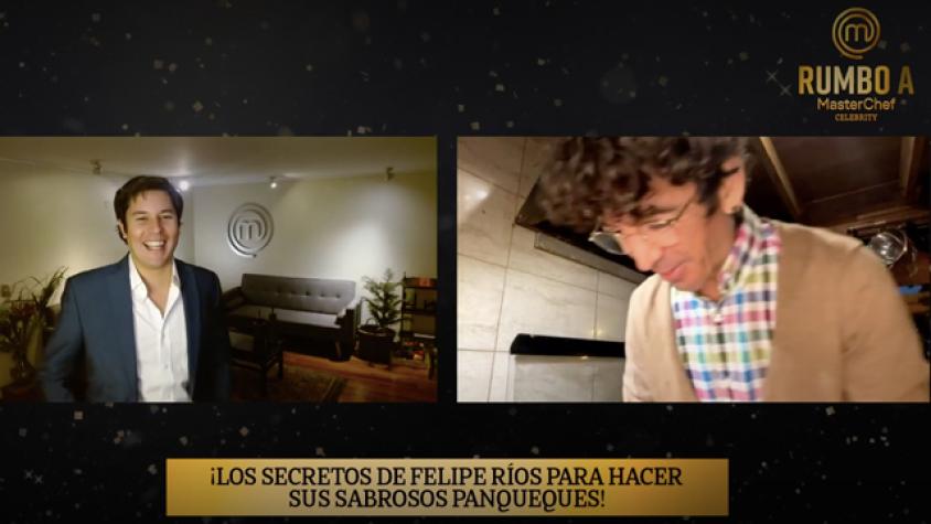 Felipe Ríos muestra su secreto para cocina sabrosos panqueques