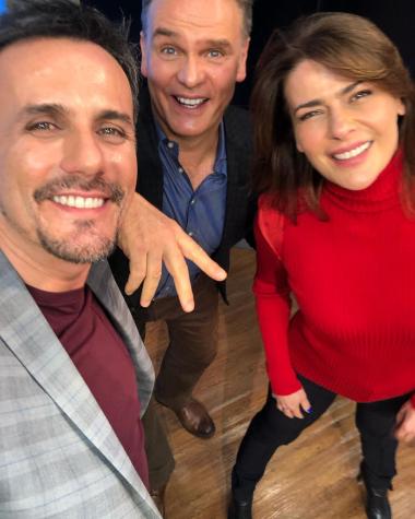 Tonka Tomicic muestra la despedida tras cámaras de Sergio Lagos