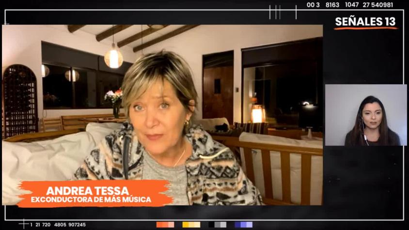 Andrea Tessa confesó que rechazó ser parte de un  programa de talento musical 