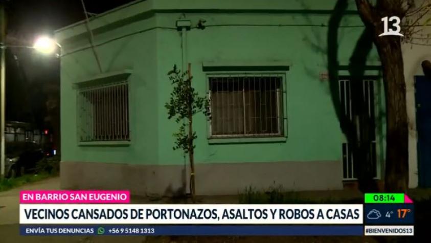 Vecinos denuncian ola de violencia y asaltos en barrio San Eugenio