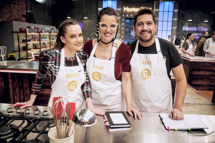 Yamila, Begoña y Rodrigo sorprenden a los chefs con postre con malicia