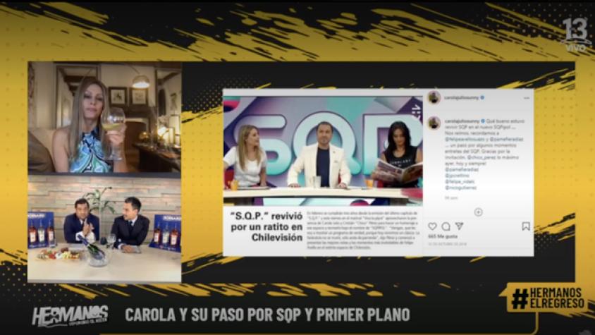 Carola Julio desclasifica rivalidad entre equipos de Primer Plano y SQP