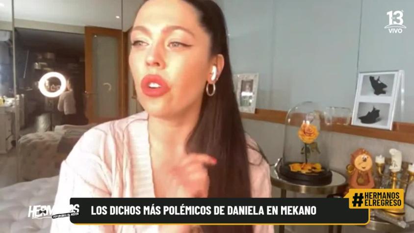 Daniela Aránguiz contó que usaba una muela cuando era parte del team Mekano