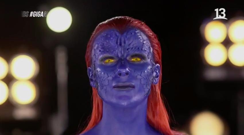 Tonka Tomicic impactó con jugado cosplay de personaje de X-Men 