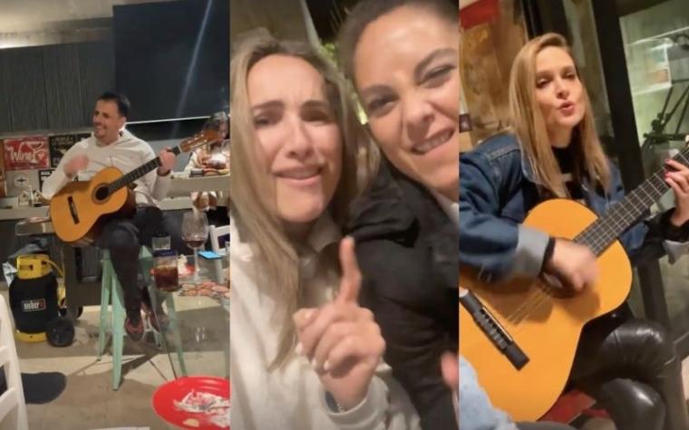 Integrantes del "Aquí Somos Todos" participan de eufórica fiesta