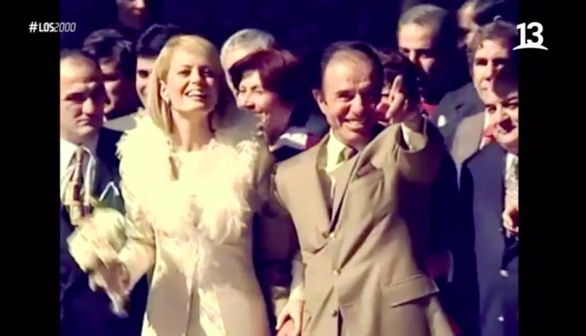 Cecilia Bolocco recordó su matrimonio con Carlos Menem